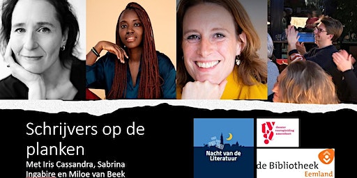 Schrijvers op de planken 16 februari 2024 | KAdECafé