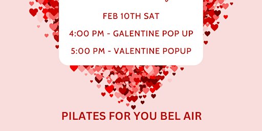 Valentine's Day POP-UP Couple Pilates | PILATES FOR YOU BEL AIR