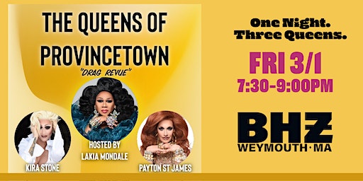 Three Queens Drag Revue | BarrelHouse Z