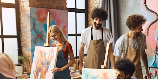 Abstract Painting Workshop (Contemporary) / Abstract Schilderen @TREEHOUSE | Treehouse NDSM, T.T. Neveritaweg, Amsterdam, Netherlands