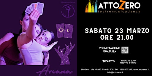 ARCANA | Attozero - Teatro Musica Danza