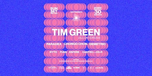 GOS Presents SUN-SET VOL.01 feat. TIM GREEN (All day I dream) | Museo Del Taco