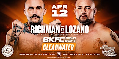 BKFC Fight Night: Clearwater | OCC Road House & Museum