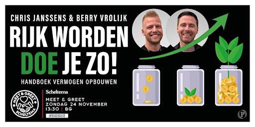 Meet & Greet: Chris Janssens & Berry Vrolijk (DoopieCash)! | Boekhandel Scheltema