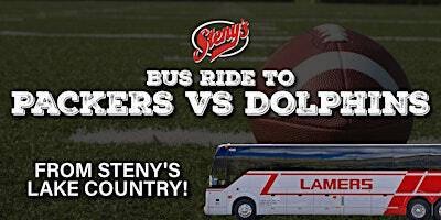 Steny's Lake Country Bus Ride to Lambeau - Packers vs Dolphins! | Steny's Lake Country