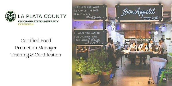 ServSafe Certified Food Protection Manager training (1 - day) | 2500 Main Ave