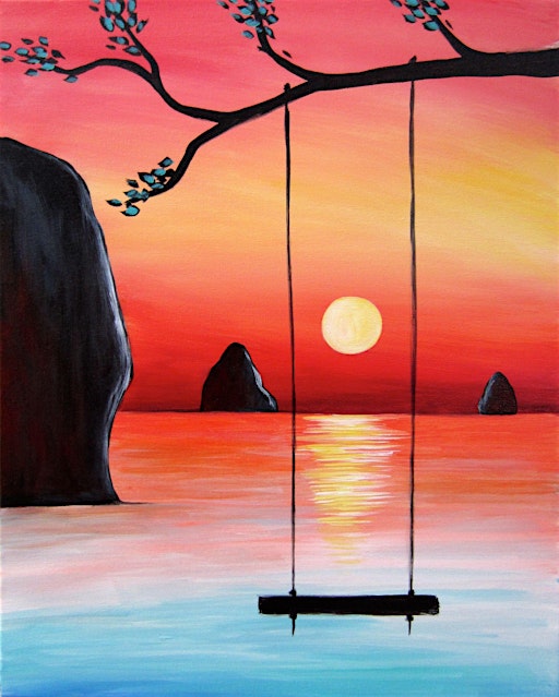 Sunset Cove Paint Night | La Porta Restaurant and Bar
