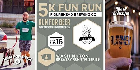 5k Beer Run x Figurehead Brewing | 2025 WA Brewery Running Series | Figurehead Brewing Magnolia