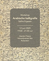 Arabische Kalligrafie - Workshop | Istanbul Palace