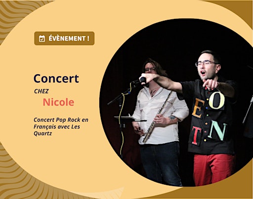 Concert acoustique à Francheville avec Antoine HLT \ | Au quai, chez Nicole, à la campagne