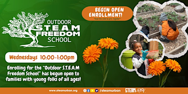 Calling BIPOC Families for an Outdoor S.T.E.A.M. Freedom School Program | A Healing Sanctuary, Broadway, Newark, NJ, USA