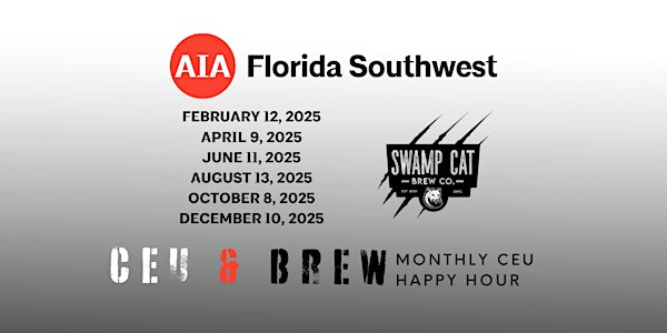 AIA FLORIDA SOUTHWEST | CEU & BREW | FORT MYERS, FL | Swamp Cat Brewing Company