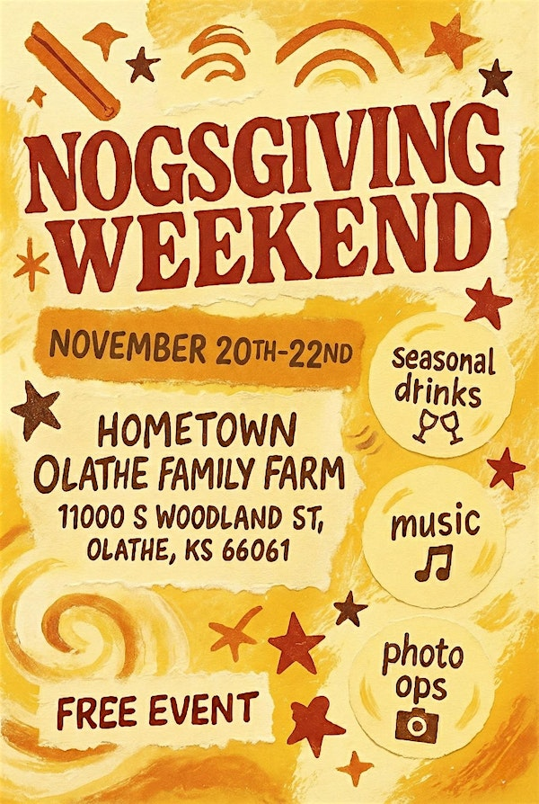 ✨ Nogsgiving Weekend ✨ | Hometown Olathe Family Farm