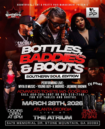 Bottles Baddies & Boots Edition | 5479 Memorial Dr