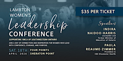 Lambton Women's Leadership Conference | Four Points by Sheraton Point Edward Sarnia