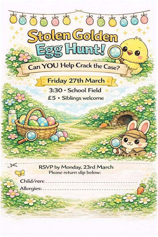 Stolen Golden Egg Hunt 2026 | All Saints C Of E Primary School