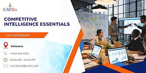 Competitive Intelligence Essentials: 1 Day Workshop in Kelowna | Regus BC, Kelowna - Landmark