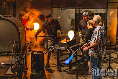 QAP Glass Blowing Class at TGS | Tacoma Glassblowing Studio