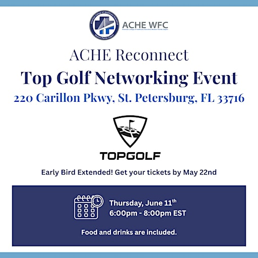 ACHE WFC Reconnect Top Golf Networking Event | Topgolf Saint Petersburg