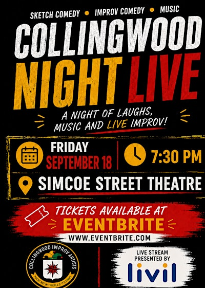 Collingwood Night Live | Simcoe Street Theatre