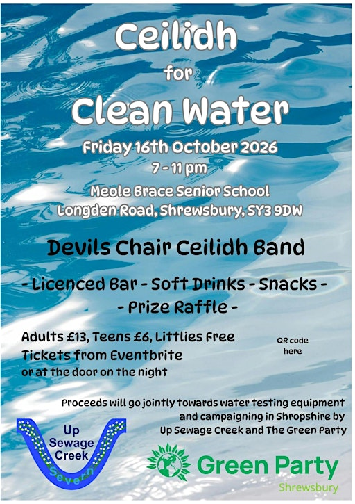Ceilidh for Clean Water | Meole Brace Senior School