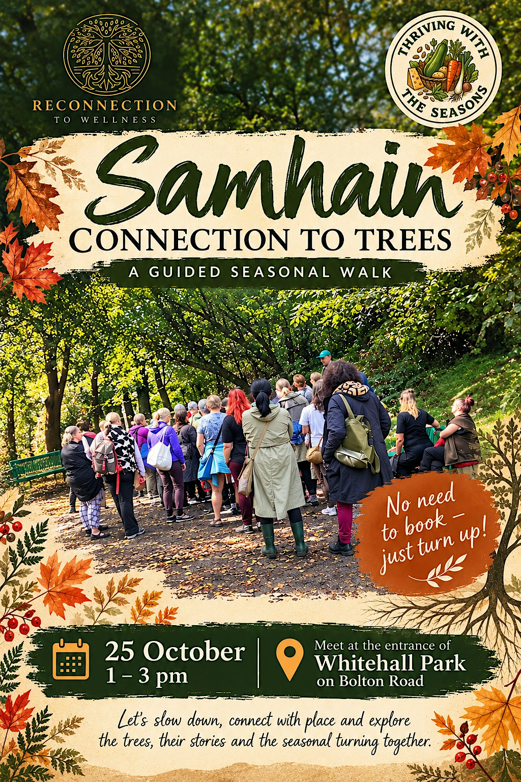 Samhain- A connection to the trees | Whitehall Park