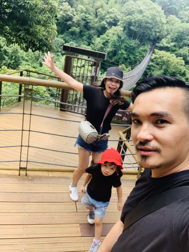 桃園景點-小烏來天空步道&瀑布