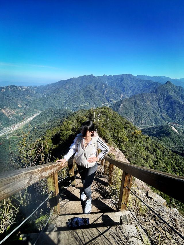 谷關七雄：白毛山，難度第六之我登頂了🏔