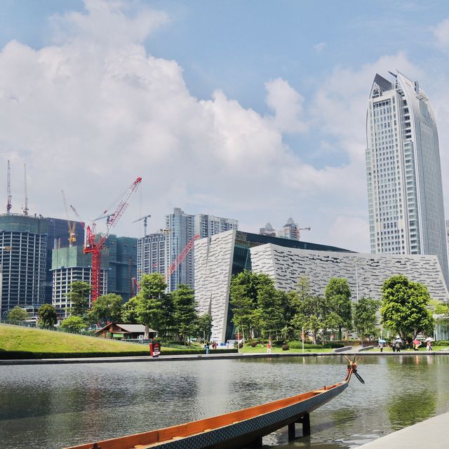 廣州塔廣州大劇院散步