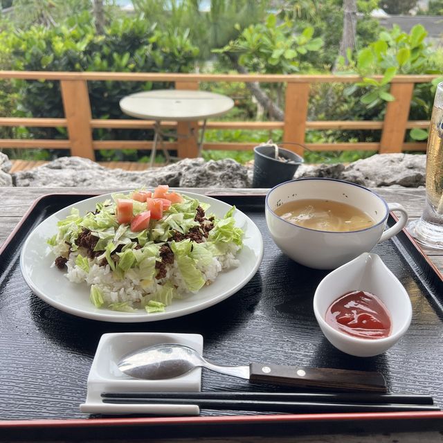 【沖縄・伊江島】伊江島で海を眺めながらランチ