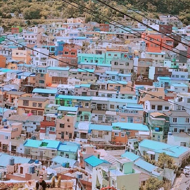 Colourful Busan Gamcheon Culture Village