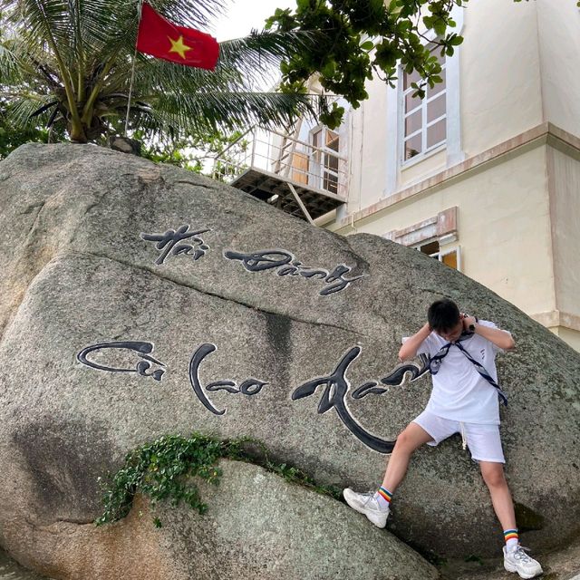 Du lịch đảo quân sự cù lao xanh