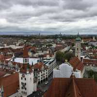 The best panorama of the Munich old town
