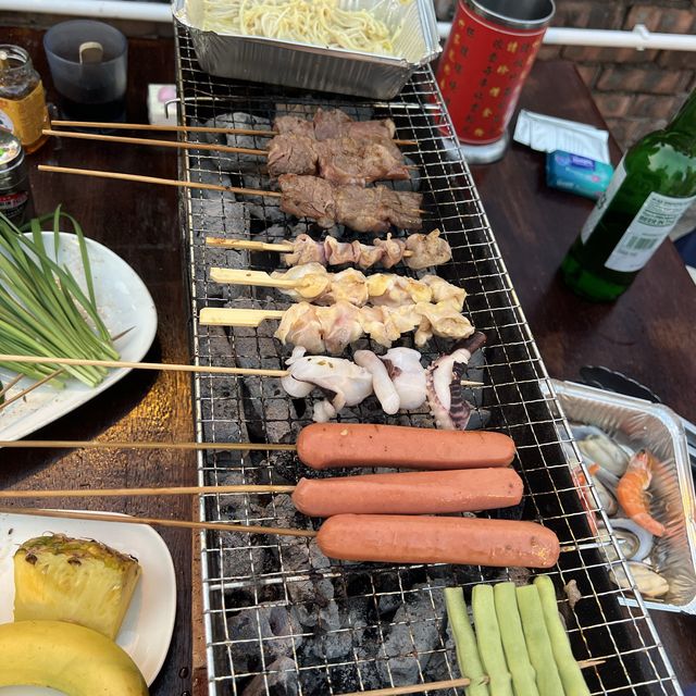 大尾篤 單車 日落 BBQ 追月 🚴‍♀️🌅🎑😬
