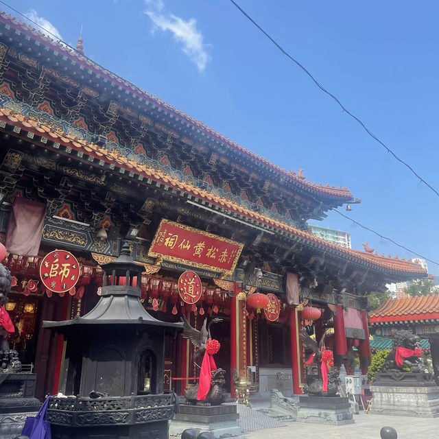 充滿中國神殿特式的建築物⛩