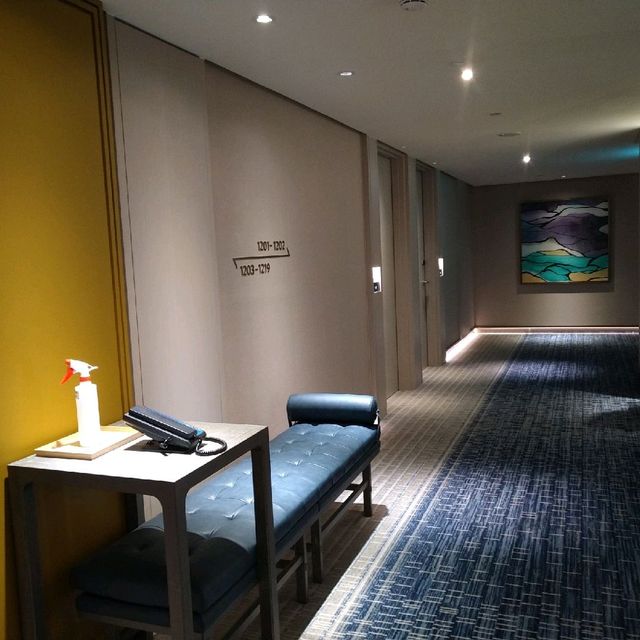 開箱新板希爾頓酒店健身房及行政酒廊