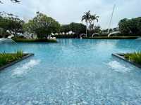 Largest hotel resort swimming pool in SG