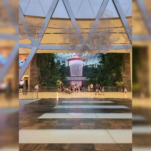 Breathtaking Indoor Waterfall