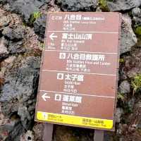 Climbing Mount Fuji Japan