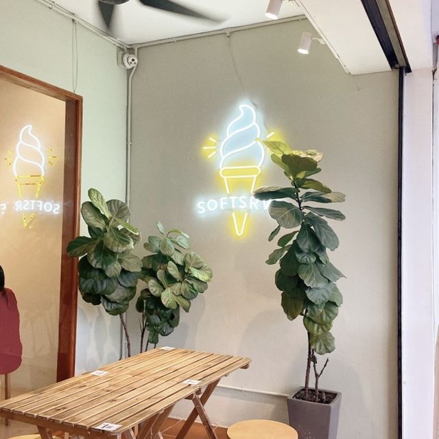 【クアラルンプール】ソフトクリームが美味しい。
