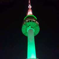 N Seoul Tower night view