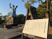 長崎平和公園『平和祈念像』『折鶴の塔』