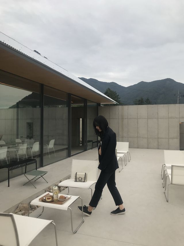 심플하고 모던한 담양 대형카페, 카페 호시담