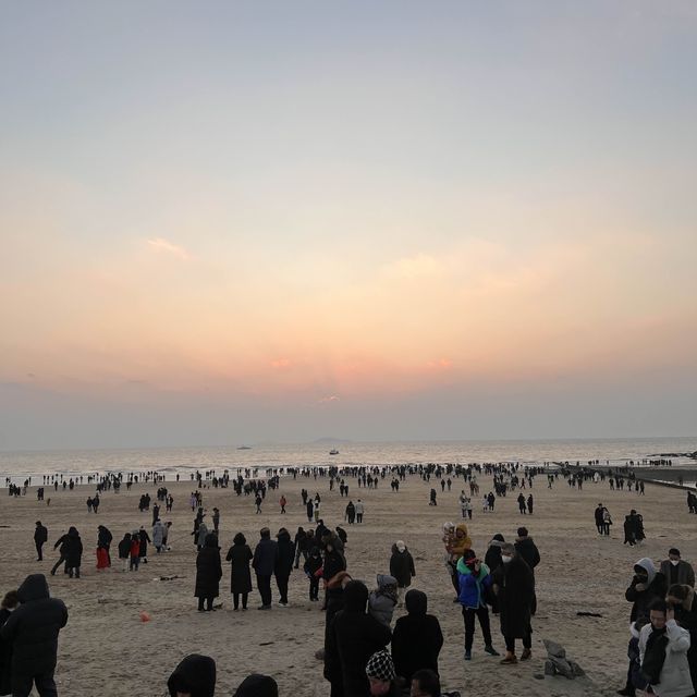 서해 3대 낙조 명소 꽃지해수욕장