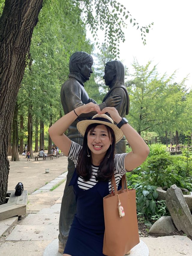 南怡島 景色怡人😘