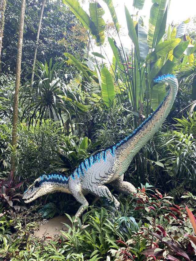 Brickosaurs at Singapore Zoo & River Wonders