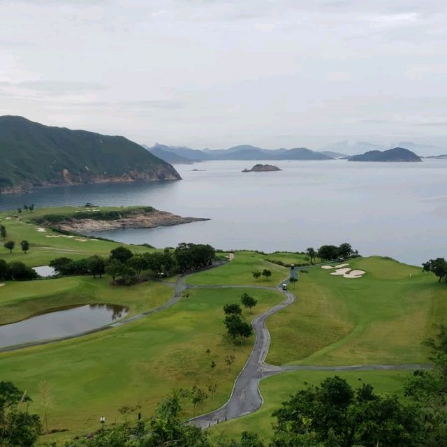 突然雨停，山海碧黛，美不勝收！