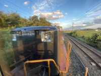 2024年3月頃運転終了。車齢100年越え。日本で最も古い現役の蒸気機関車がけん引する列車『SL人吉』車内
