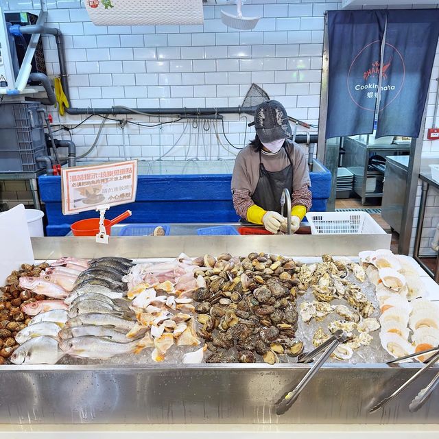 自助海鮮🐟放題新鮮抵食😋