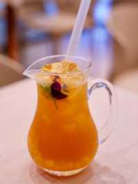 "旺中地道美食🍹粒粒芒果冰茶 HK$46"